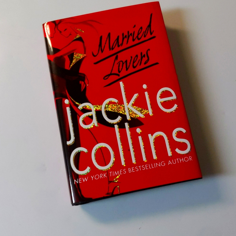 Autographed!!! Jackie Collins Married Lovers book!